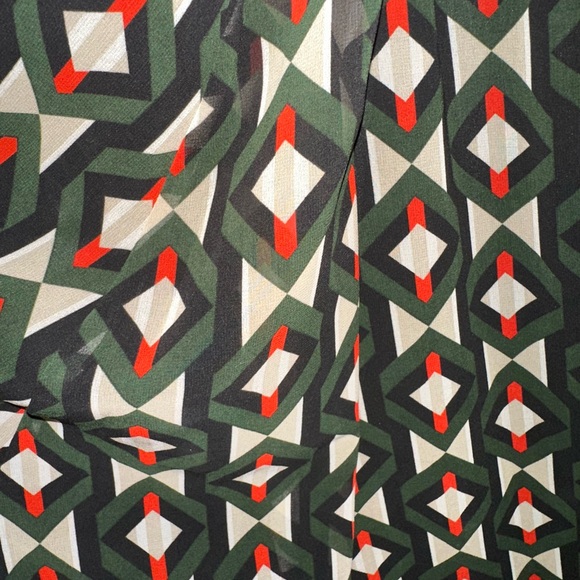 Calvin Klein Geometric Maxi Dress, Size 12 - Picture 5 of 14